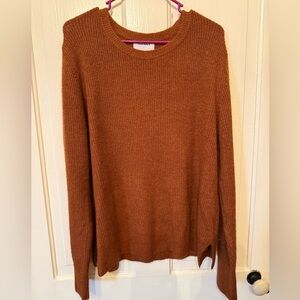 Old Navy Rust Orange Crewneck Sweater